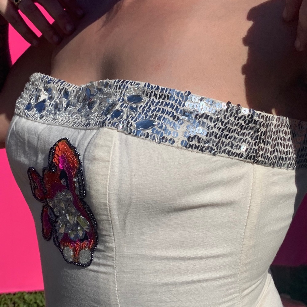 Beaded French Connection dress